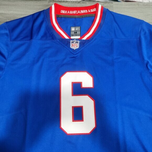 Mens Kids Youths Jaxson Dart Blue Jersey Stitched Royal Vapor - Picture 4 of 6